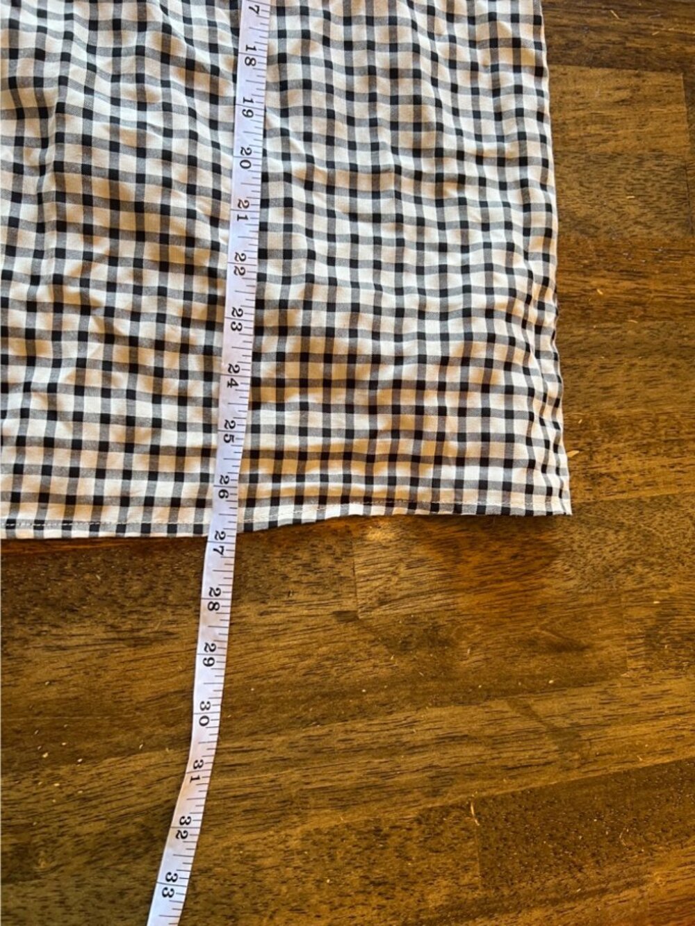 Weekend Suzanne Betro flutter Sleeve Gingham V-Neck blouse Size 4X - Picture 9 of 9